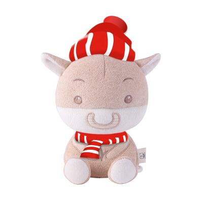 China Wholesale Custom Cute Animal Doll Baby Sleeping Christmas Soft Plush Toys for sale