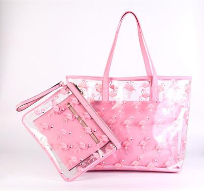 China China Online Fashion Fashion Store Transparent PVC Ladies Handbag For Women for sale