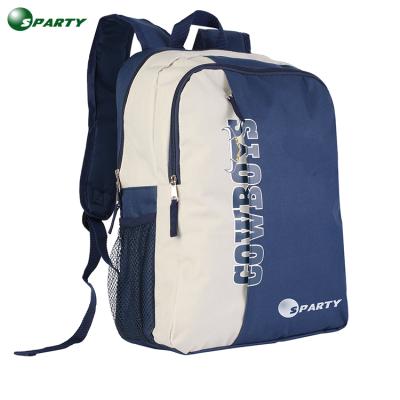 China New Day Backpack Sparty Promotion 600D Oxford Material Custom Design School Backpack for sale