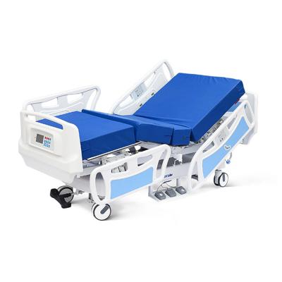 China YA-D7-2 Hospital Bed Inpatient Recovery Bed ICU Bed With Scale 5 Function With Hand Control For Hospital Room for sale