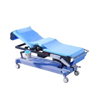 China Multifunction Electric Hospital Bed Ultrasound Examination Table, Automatic Paper Change Function, Hip Adjustment Examination Couch Table for sale