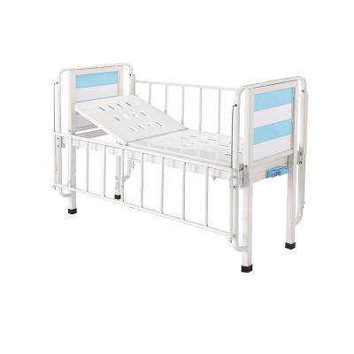 China Bed frame made from mild steel ERW rectangular tubes buy cheap price 1 crank hospital infant folding bed for kids online for sale