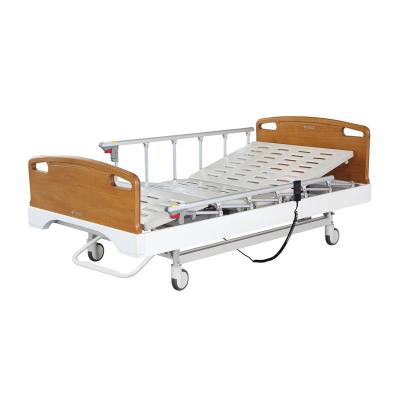 China Hospital Bed YA-F25D Metal Hospital Bed Two Position Household Electric Nursing Prices for sale