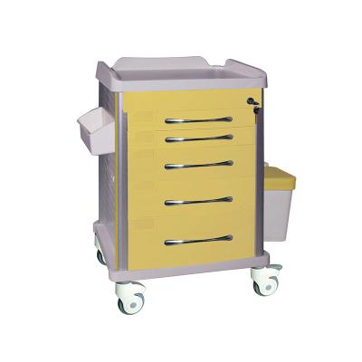 China Medical Mobile I.V. Cart Hospital Modern Clinical Medicine Therapy Trolley Suppliers with Wheels for sale