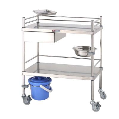 China Traditional mobile 3 layers equip trolley with drawer for sale