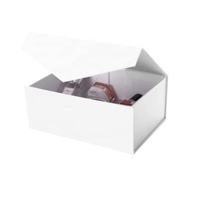 China Recycled White Logo Gift Box Materials Paper Cardboard Package Tall Gift Box Luxury Custom Tall Package Apparel for sale