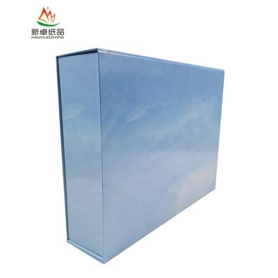 China Eco Friendly Recycled Materials Custom Personalized Large Fancy Collapsible Large Gift Boxes With Magnetic Lid for sale