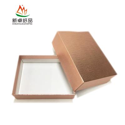 China Recycled Materials China Factory Clothes Box Packaging Clothing Boxes Cartoon Lid And Low Watch for sale