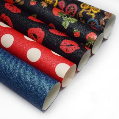 China DIY Glitter Paper 250gsm Fabric Glitter Gift Wrapping Custom Handmade Card Unpoured Paper for sale