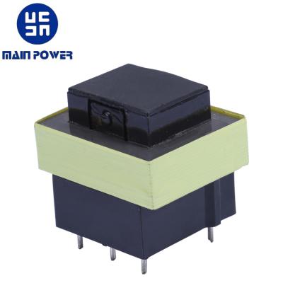 China Electronic E-I Type Silicone Laminated Steel Core Output Transformer for sale