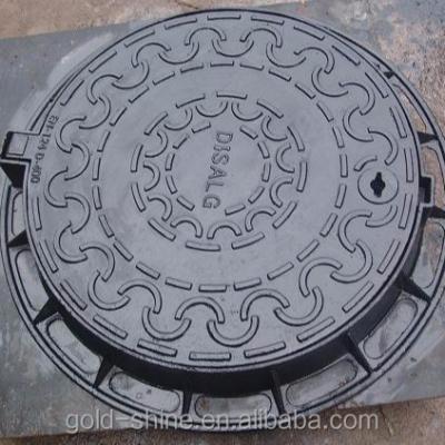 China Hot Selling Chinese EN124 CAST IRON MANHOLE COVER for sale