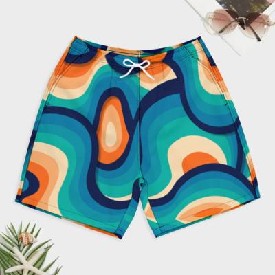 China Anti-Wrinkle Customize Hippocampus Japonicuse Boardshorts Jogger Custom Hawaiian Shorts Swim Trunks With Pocket Logo Streetwear Custom Shorts for sale