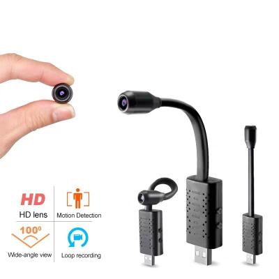 China WIFI New Full HD 1080P Wireless WiFi IP Camera Small Portable Outdoor Spy Hidden Lens USB Security Mini Connection Camera for sale