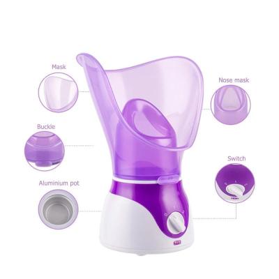 China Vacuum Suction Home Steamer Facial Pore with Timer and Extract Blackheads Rejuvenate and Moisturize Skin Steamer Face at Home for sale