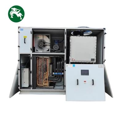 China Commercial Heavy Duty Intelligence Fresh Air HVAC Rooftop Package Unit All in One com bobina de refrigeração à venda