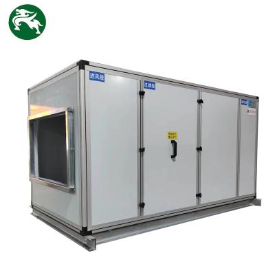 China 12000CMH Koelwater Air Cabinet Air Handling Unit Met Frequency Converter Voor Hospitalisatie Te koop