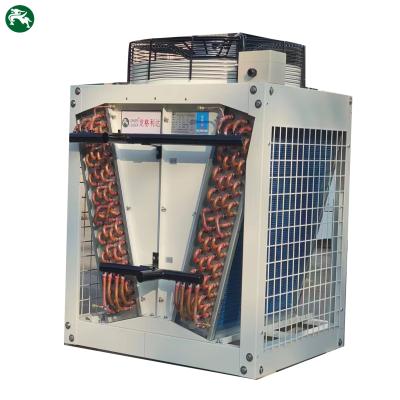 China Warmteafvoer droog koeler met hoge efficiëntie EC ventilator voor machinefabriek Te koop