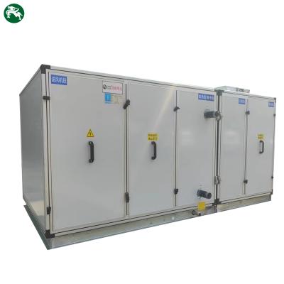 Cina 5000-10000m3/H Purificazione dell'aria industriale Acqua fredda Air Cabinet AHU Handling Unit in vendita