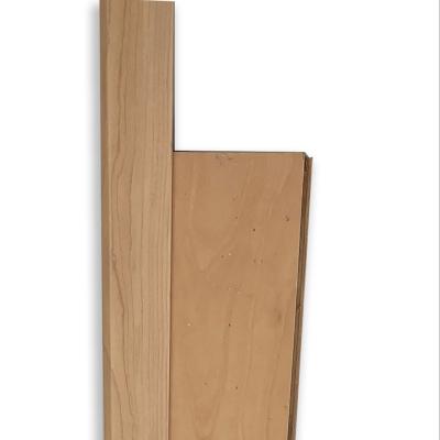 China Modern Maple-END-HAT Solid Wood Indoor Molding Flooring Accessories for sale