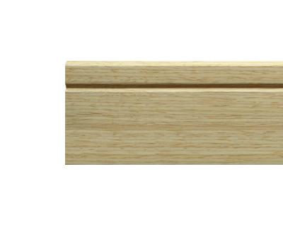 China Modern Oak Natural Color Brushed Solid Wood Flooring Accessories for sale