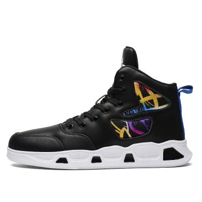 中国 High Top Anti-Slippery Basketball Sneakers For Men, Mens Basketball Sneakers Fashion Sports Shoes Brand, Custom Branded Basketball Sneakers 販売のため