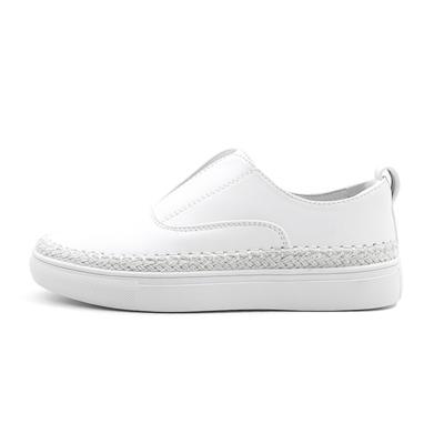 Κίνα 2019 Anti-odor Female Branded For Girl White Flat Running Ladies First Copy School Shoes Wedges Casual Genuine Leather Women Shoe προς πώληση