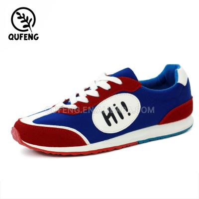 China 2015 New Fashion Design Men's Canvas Shoe Trendy Canvas Shoe Women's Casual Shoes QF-6555_2 Te koop