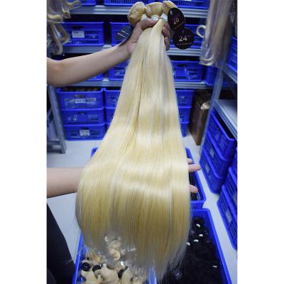 China 100% Virgin Human Hair RXHAIR 613 Blonde Hair Bundles Straight Cuticle Aligned Hair From One Donor for sale