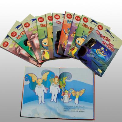 China Recycled Cardboard Paper Disney Book Printing Service With Film Lamination for sale