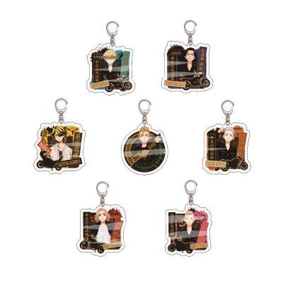 China Gift Anime Tokyo Avengers Key Chain Tokyo Avengers Acrylic Key Chains Manjiro Sano Chifuyu Matsuno Ken Ryuguji Friends Gifts for sale