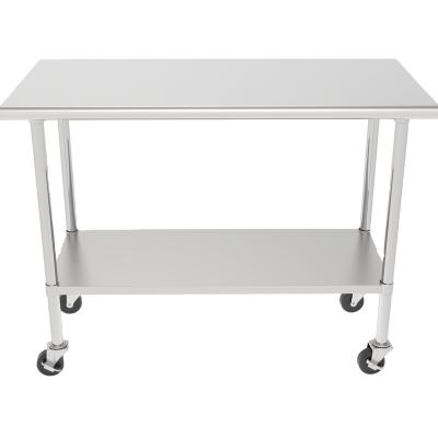 China (Other) manufacture promotion adjustable professional price fold steel commercial work table à venda