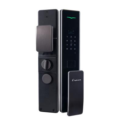 China Durable Korea Fingerprint RFID Digital Key Smart Door Lock for sale