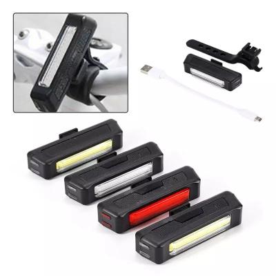 China Bicyle LED Back Light USB Rechargeable Bike Tail Light USB Rechargeable Bike Light USB Rechargeable Bicycle Light for sale