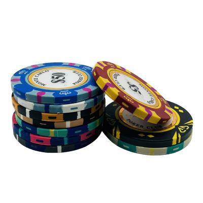 China Hot Selling Casino Poker Chips Supplier Clay Paulson Cheap Poker Chips Clay Luxury Poker Chips 14g for sale