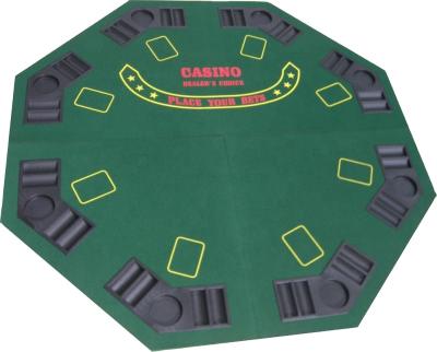 China High Quality Mini Poker Table Fildable Poker Table Foldable 8 Player Octagon 4 Player Poker Table 120*120 for sale