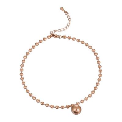 China New Arrival Fashion Summer Ankle Chain Rose Gold Plated Anklets Jewelry For Women for sale