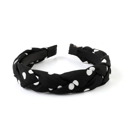 China / Fashion multi-color interwoven fabric stitch headband accessories for sale