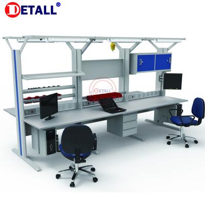 China workbench cold rolled steel worktable esd repair lab repair table for workshop for sale