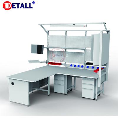 China Industrial Adjustable Height Workbenches Esd Workstations Factory Supplier Factory Workshop Dental Workbench for sale