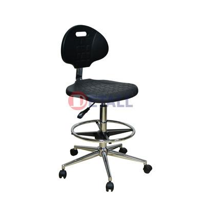 China Swivel Chair Detall- Adjustable Stool PU Foam Industrial Sewing Chair for sale