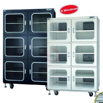 China Medicine Curing Steel File ESD Dry Box Cabinet For Electronics Storage With Glass Door for sale