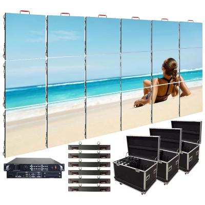 China Indoor P3.91 P2.9 P4.81 Outdoor module mobile fixed billboard video wall panel LED LCD TV screen concert display stage for sale