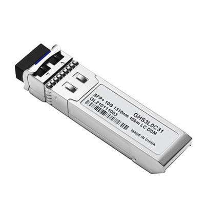 China FTTx 10G SFP+ Duplex 10km 1310nm LC Connector Module SM DDM Optical Single Mode 10GBASE-LR 10G SFP LR SFP-10G-LR for sale