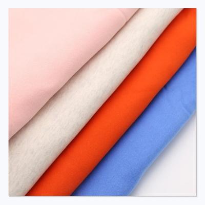 China Double Faced Cvc Knitted Cotton Fleece Fabric 80 Cotton 20 Polyester For Hoodies for sale