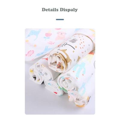 China New Design Viable Printed Knitted Wool Cloth Fiber Towel Cotton Baby Diaper Pad Bamboo Cloth In Stock for sale