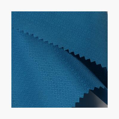 China Breathable factory directly sell REUSED JACQUARD DOUBLE DIAMOND 100%polyester POLY Oxford fabric for sale