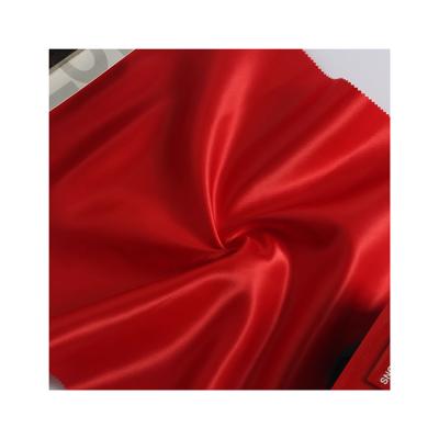 China Factory Hot Sales Recycled Breathable Matt Satin 75D*150D Recycle Polyester Fabric for sale