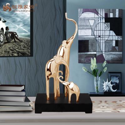 China Europe China import items decor for home abstract resin elephant sculpture for sale