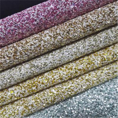 China Abrasion-Resistant Double Color Glitter In Twill Backing For High Quality Shoes Upper for sale