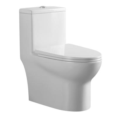 China One-piece closestool toilet bowl commode Double-flow ceramic toilet items factory direct sales floor-standing bathroom sanitary ware for sale